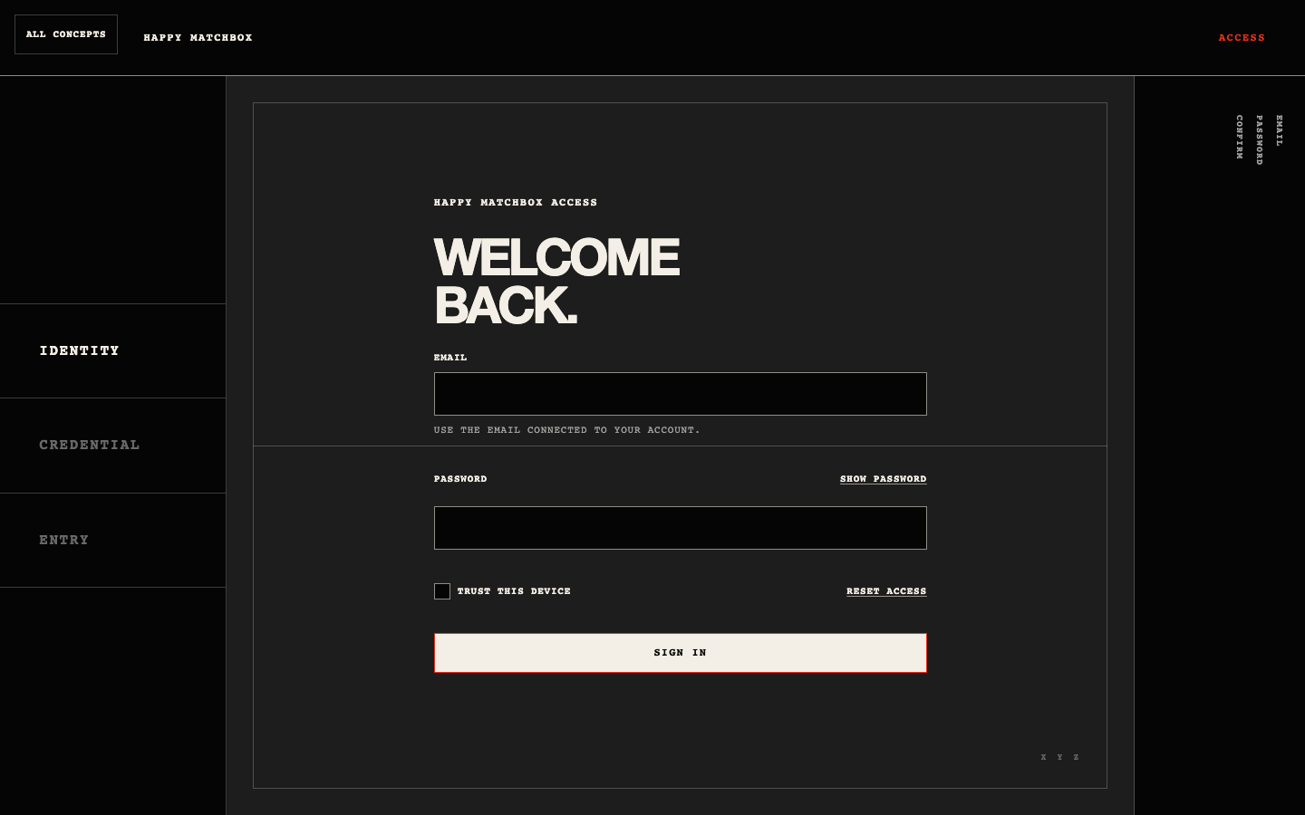 Instrument Bay initial desktop preview